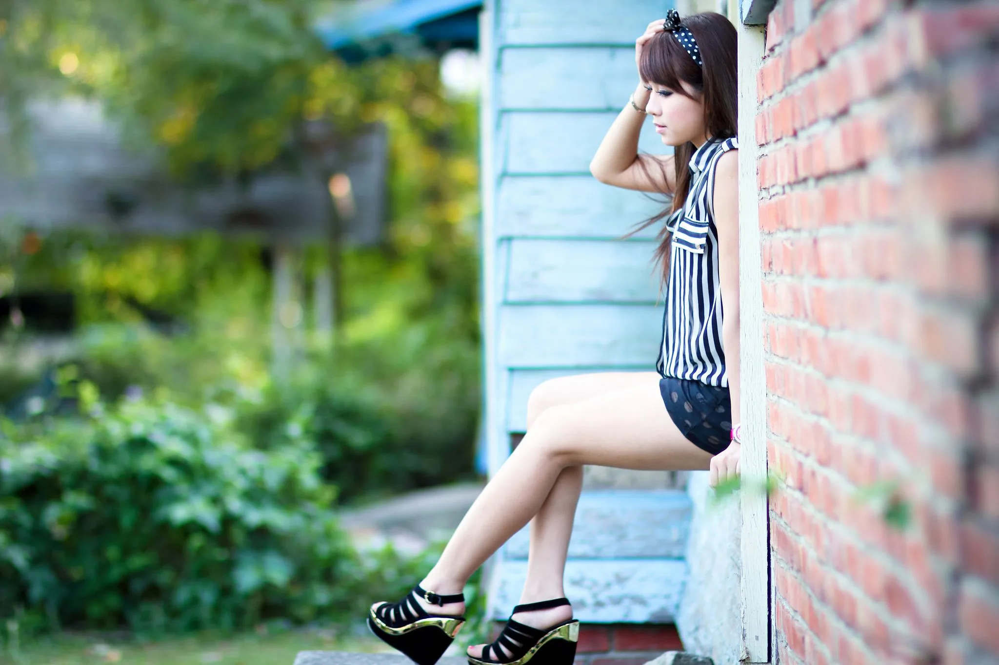 [Buổi chụp ảnh ngoài trời của Beautyleg]LUCY+AVY- Buổi chụp ảnh ngoài trời tươi mới và đẹp mắt - 15